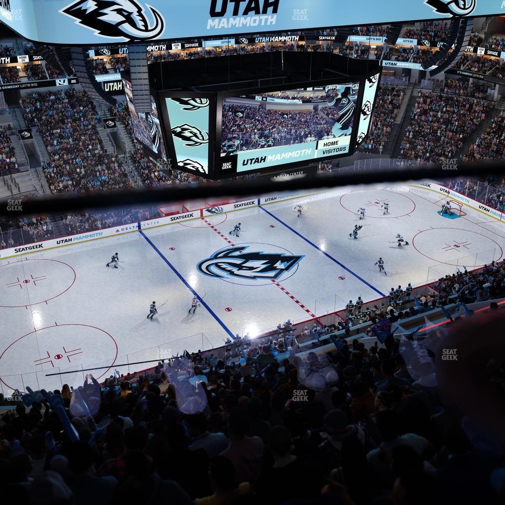 Delta Center - Section 115 Seat View