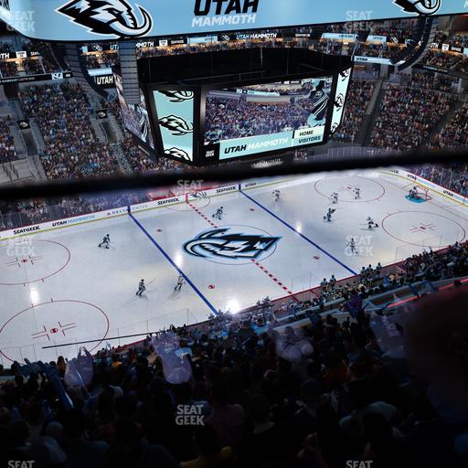 Delta Center - Section 115 Seat View