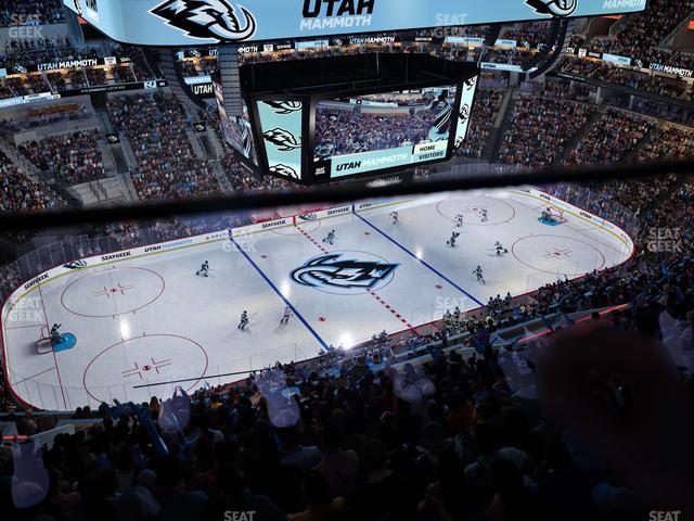 Delta Center - Section 115 Seat View
