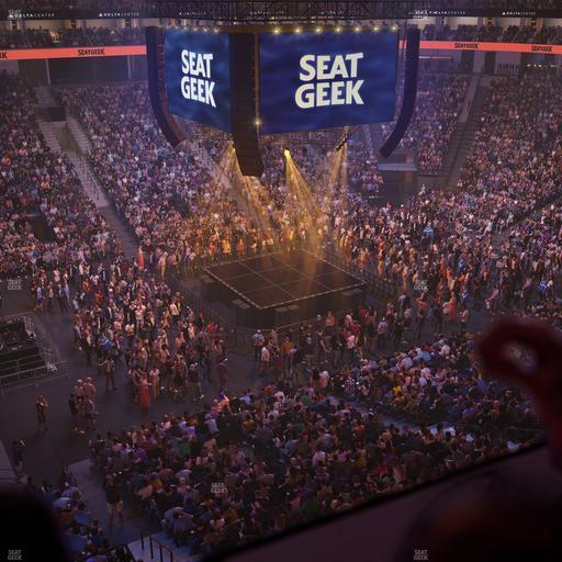 Delta Center - Section 115 Seat View