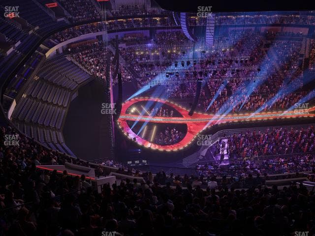 Delta Center - Section 115 Seat View