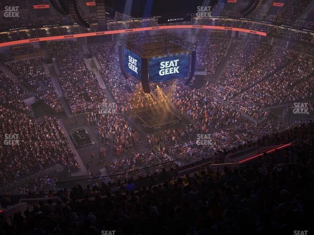 Delta Center - Section 115 Seat View