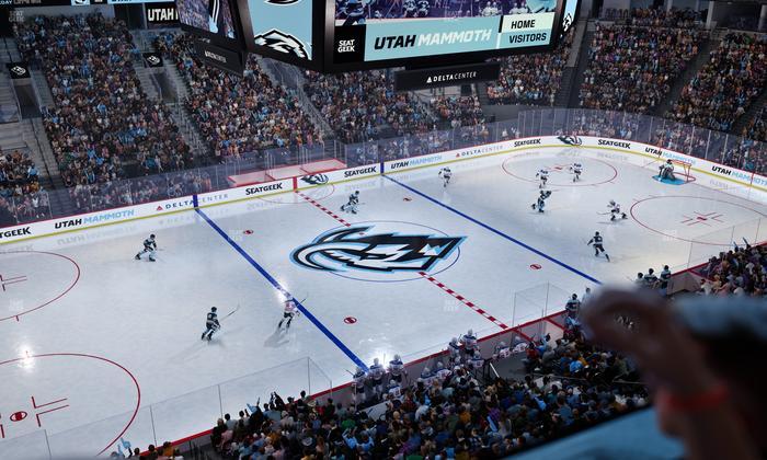 Delta Center - Section 115 Seat View