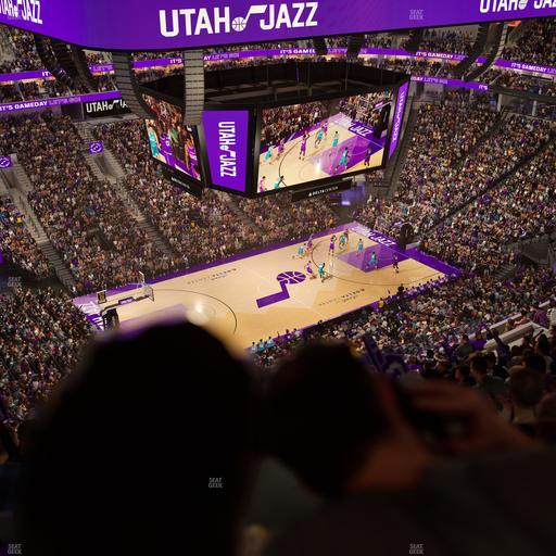 Delta Center - Section 116 Seat View