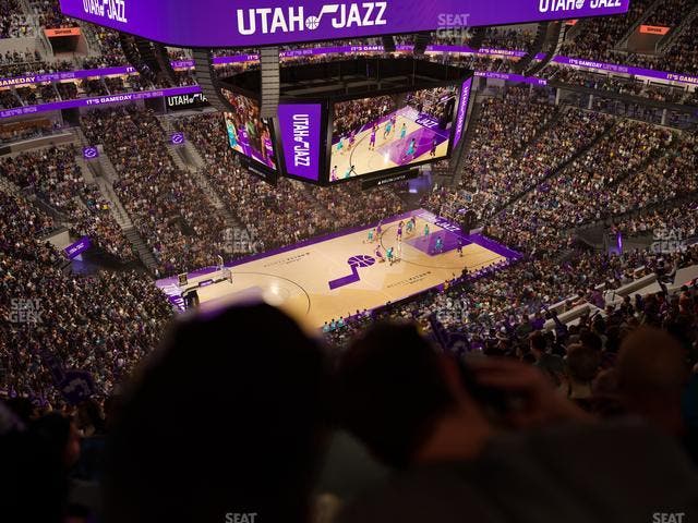 Delta Center - Section 116 Seat View