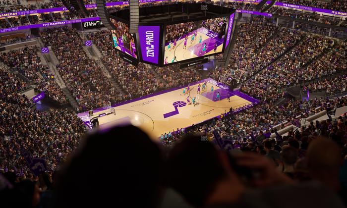 Delta Center - Section 116 Seat View