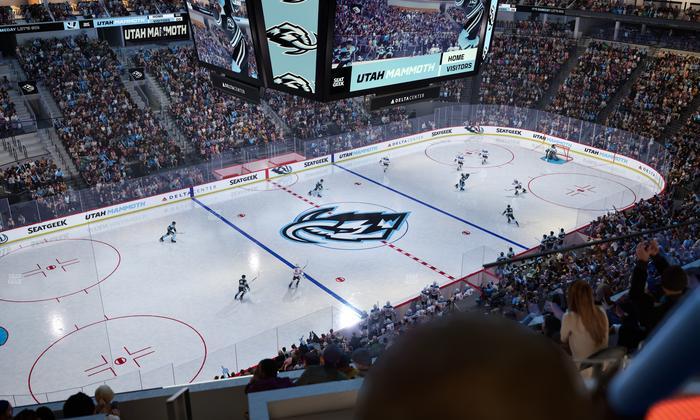 Delta Center - Section 116 Seat View