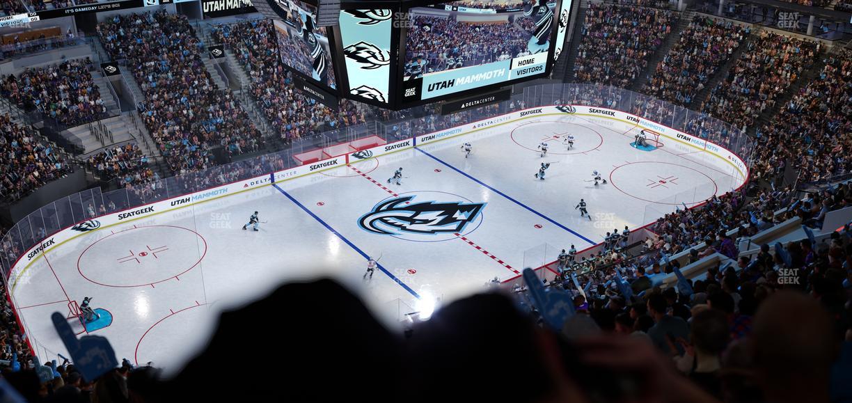 Delta Center - Section 116 Seat View