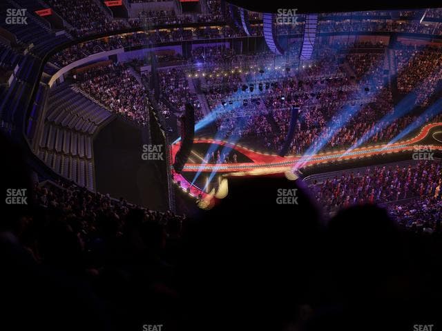 Delta Center - Section 116 Seat View