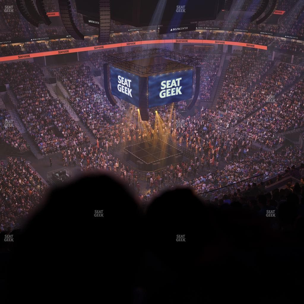 Delta Center - Section 116 Seat View