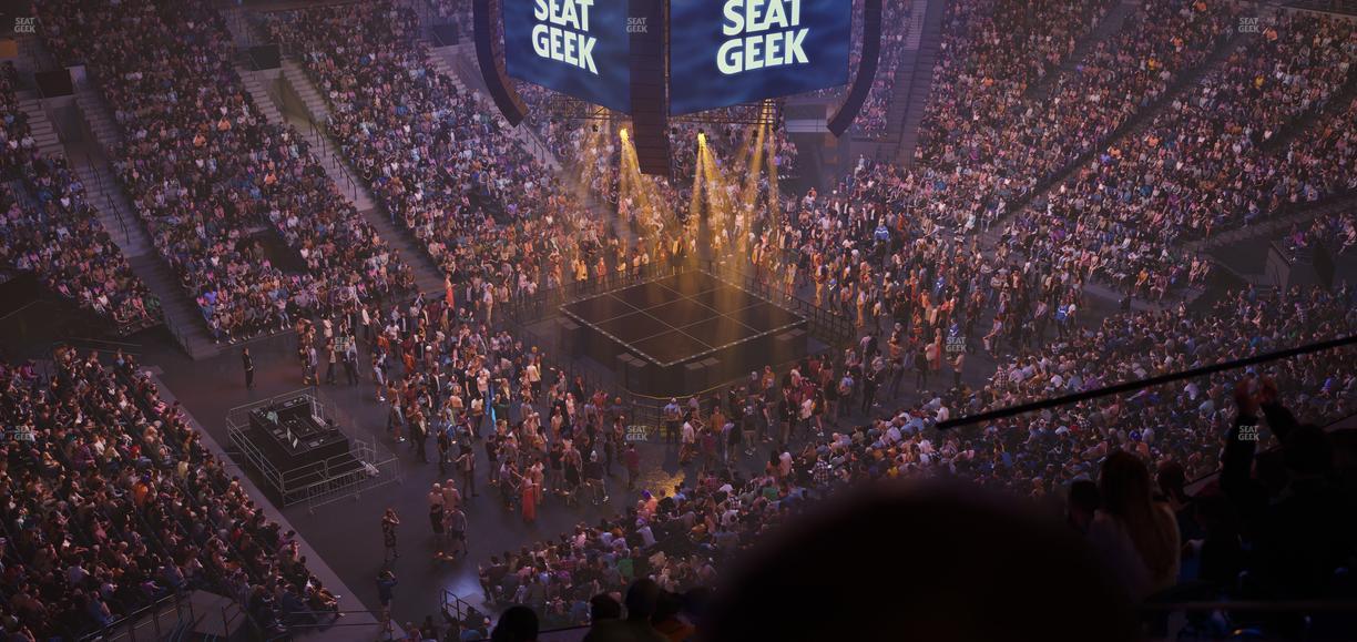 Delta Center - Section 116 Seat View