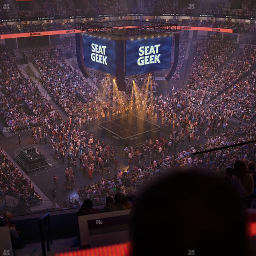 Delta Center - Section 116 Seat View