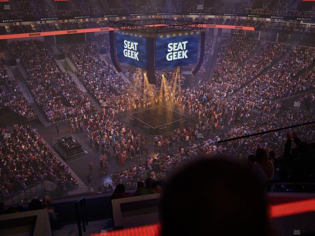 Delta Center - Section 116 Seat View