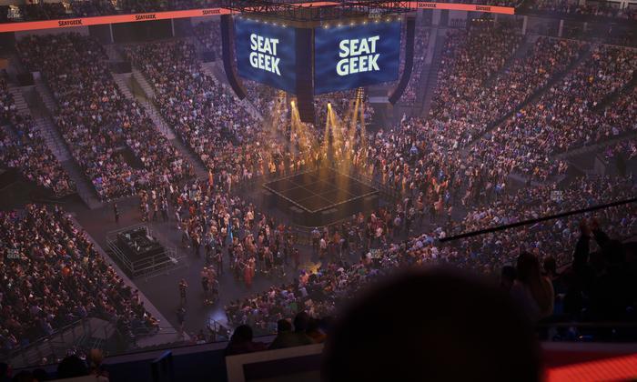 Delta Center - Section 116 Seat View