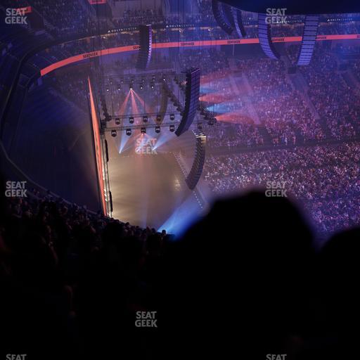 Delta Center - Section 116 Seat View