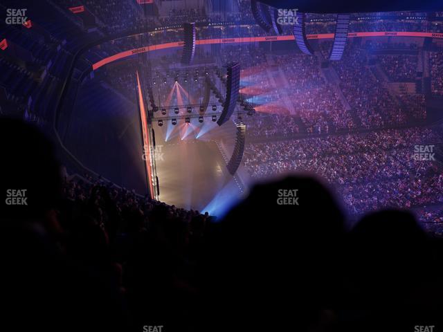 Delta Center - Section 116 Seat View