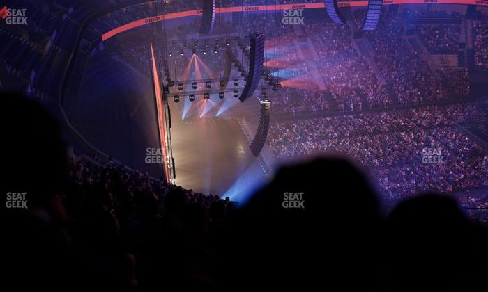 Delta Center - Section 116 Seat View