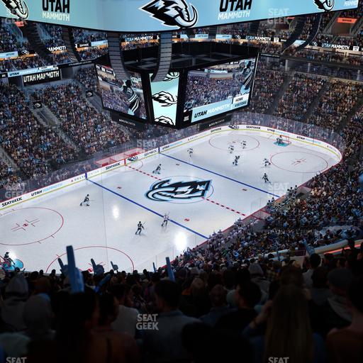 Delta Center - Section 117 Seat View