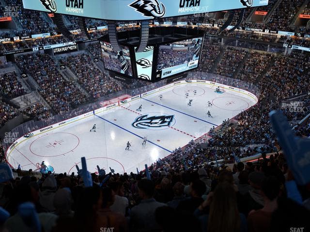 Delta Center - Section 117 Seat View