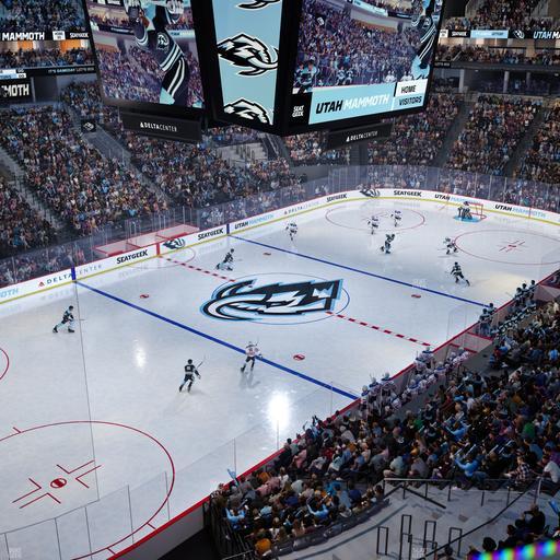 Delta Center - Section 117 Seat View