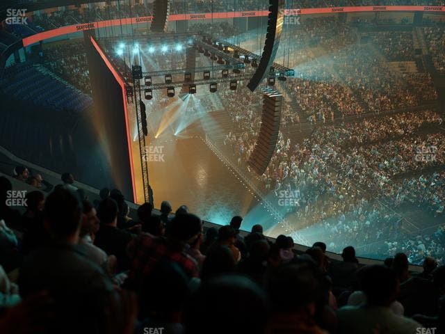 Delta Center - Section 117 Seat View