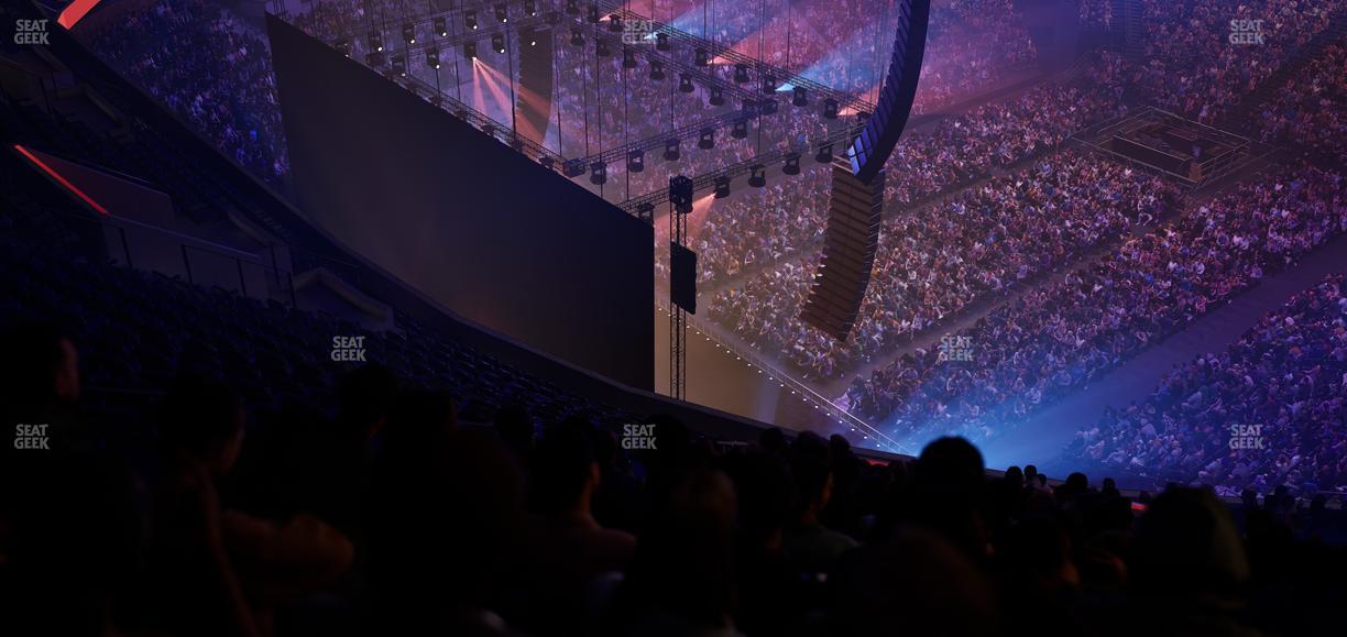 Delta Center - Section 118 Seat View