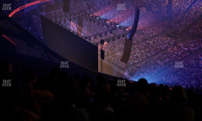 Delta Center - Section 118 Seat View