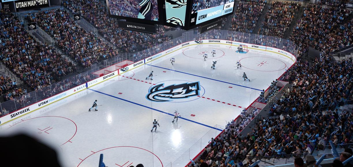 Delta Center - Section 118 Seat View