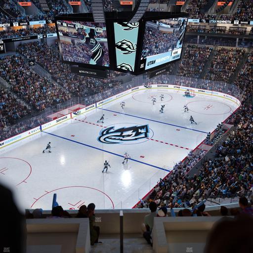 Delta Center - Section 118 Seat View