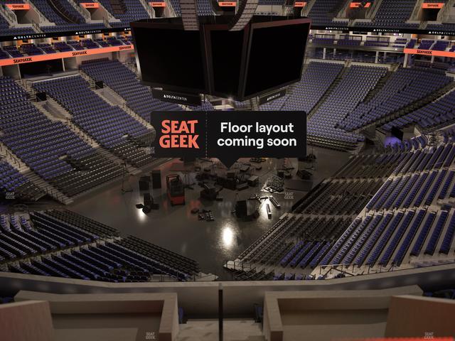 Delta Center - Section 118 Seat View