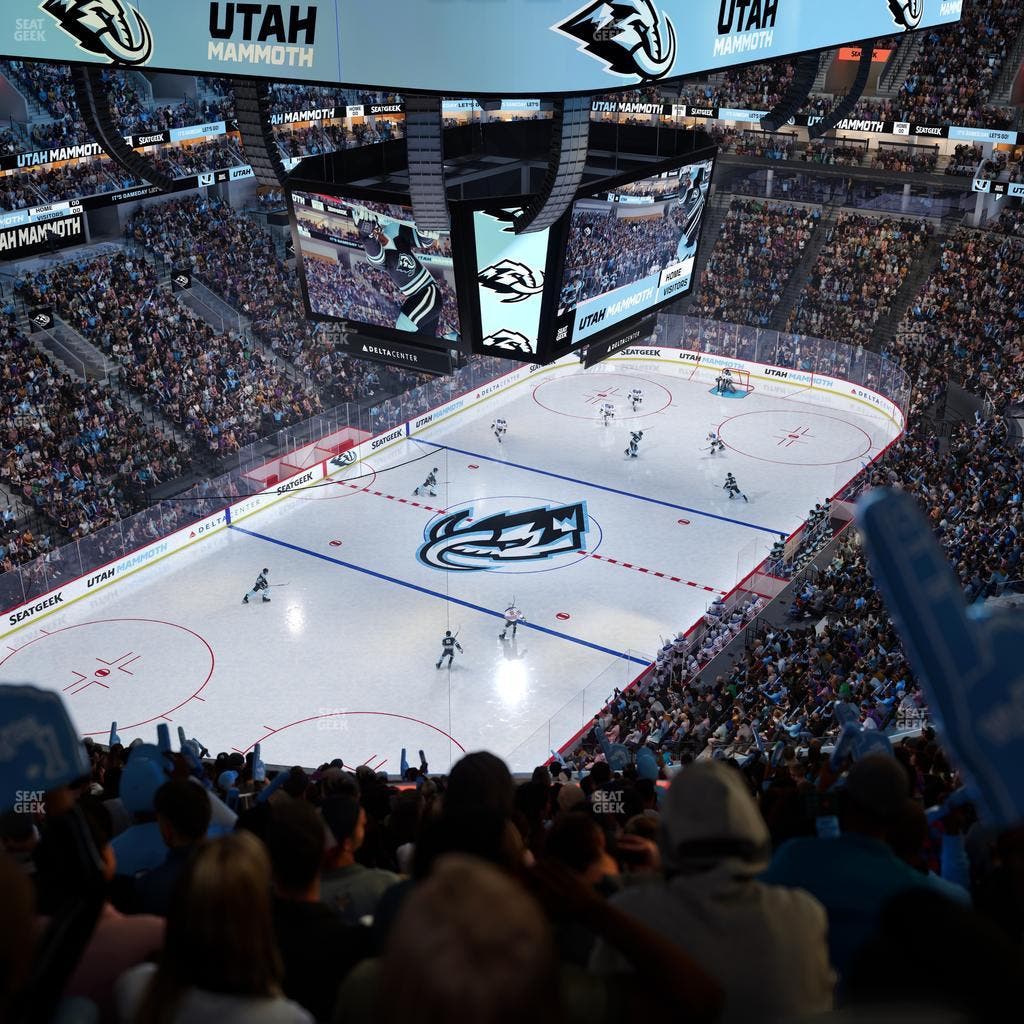 Delta Center - Section 118 Seat View