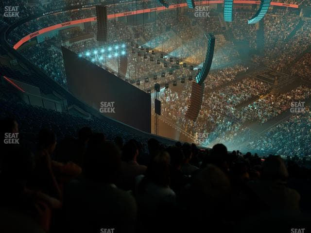 Delta Center - Section 118 Seat View