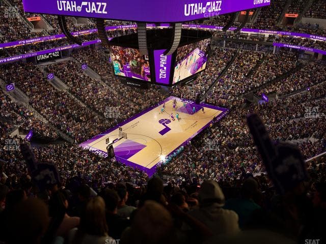 Delta Center - Section 118 Seat View