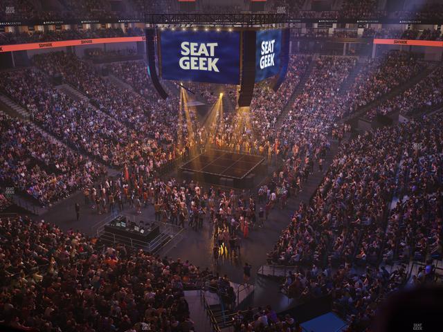 Delta Center - Section 119 Seat View
