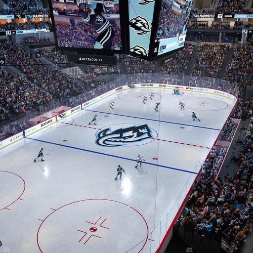 Delta Center - Section 119 Seat View