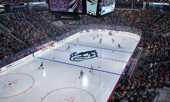 Delta Center - Section 119 Seat View