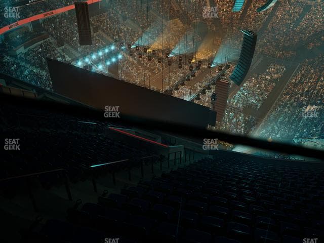 Delta Center - Section 119 Seat View