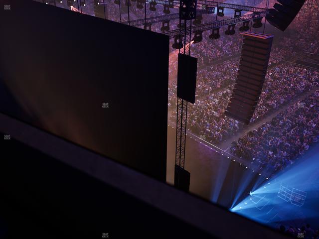 Delta Center - Section 119 Seat View