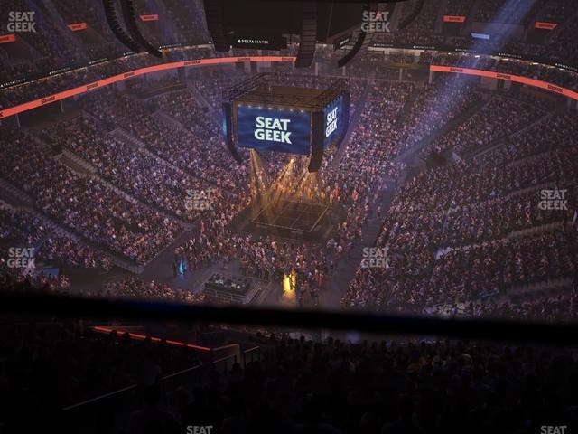 Delta Center - Section 119 Seat View