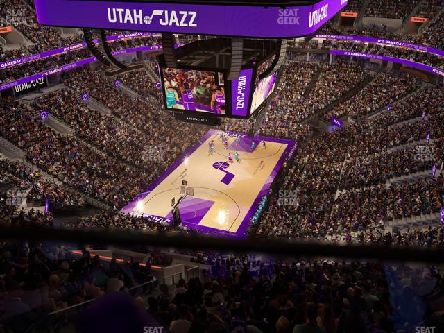 Delta Center - Section 119 Seat View Delta Center - Section 119 Seat View