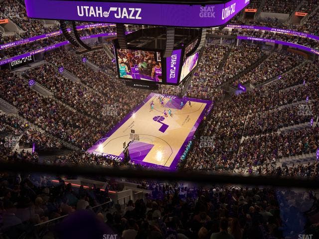 Delta Center - Section 119 Seat View