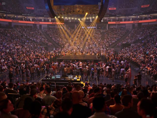 Delta Center - Section 12 Seat View