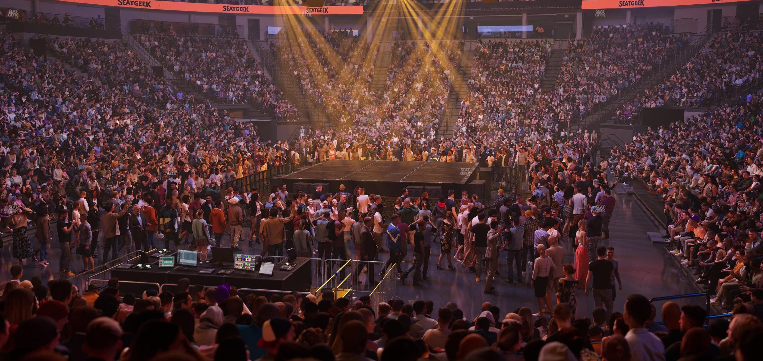 Delta Center - Section 12 Seat View