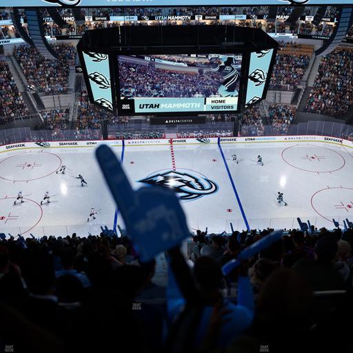 Delta Center - Section 12 Seat View