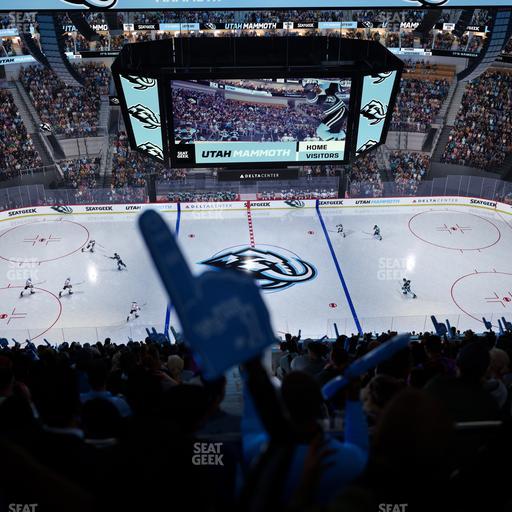 Delta Center - Section 12 Seat View