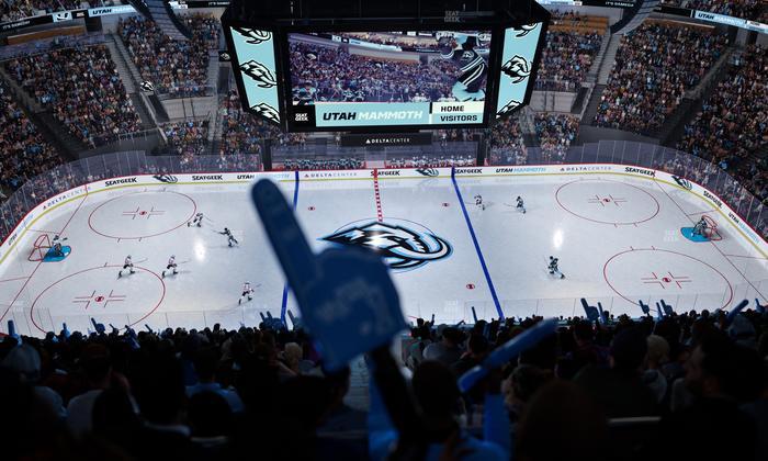 Delta Center - Section 12 Seat View