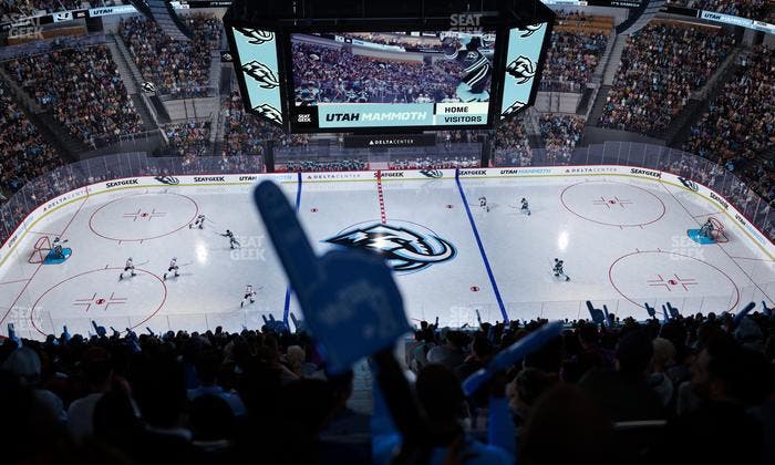 Delta Center - Section 12 Seat View