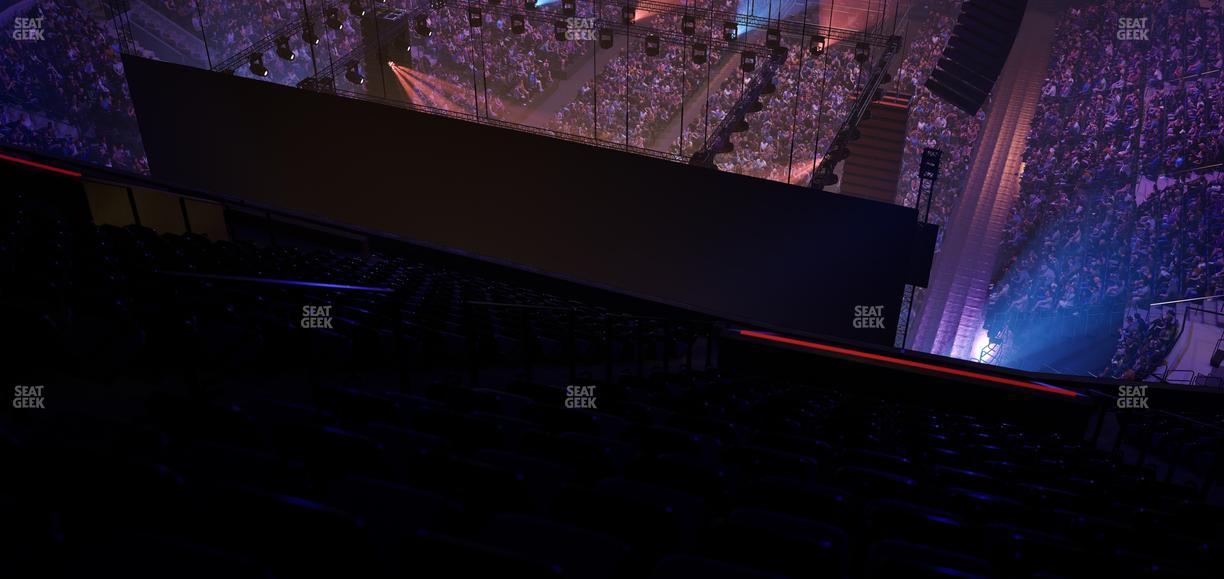 Delta Center - Section 120 Seat View