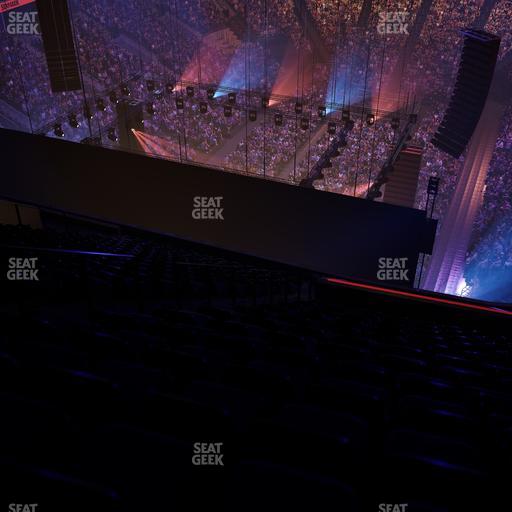 Delta Center - Section 120 Seat View