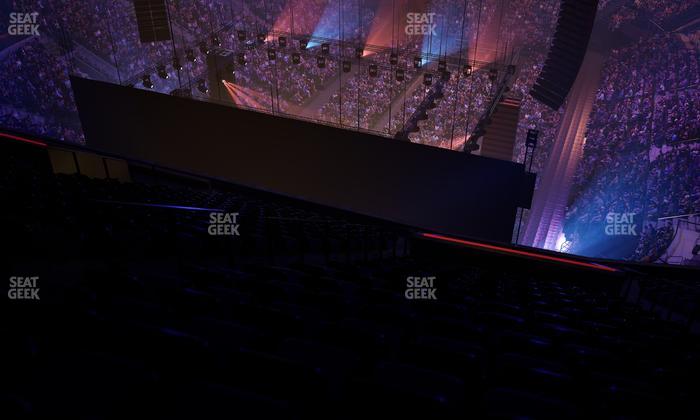 Delta Center - Section 120 Seat View